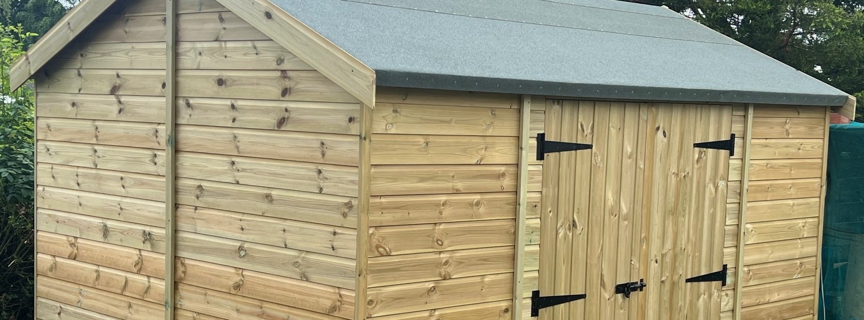 Example of a shed by JMC Home and Garden